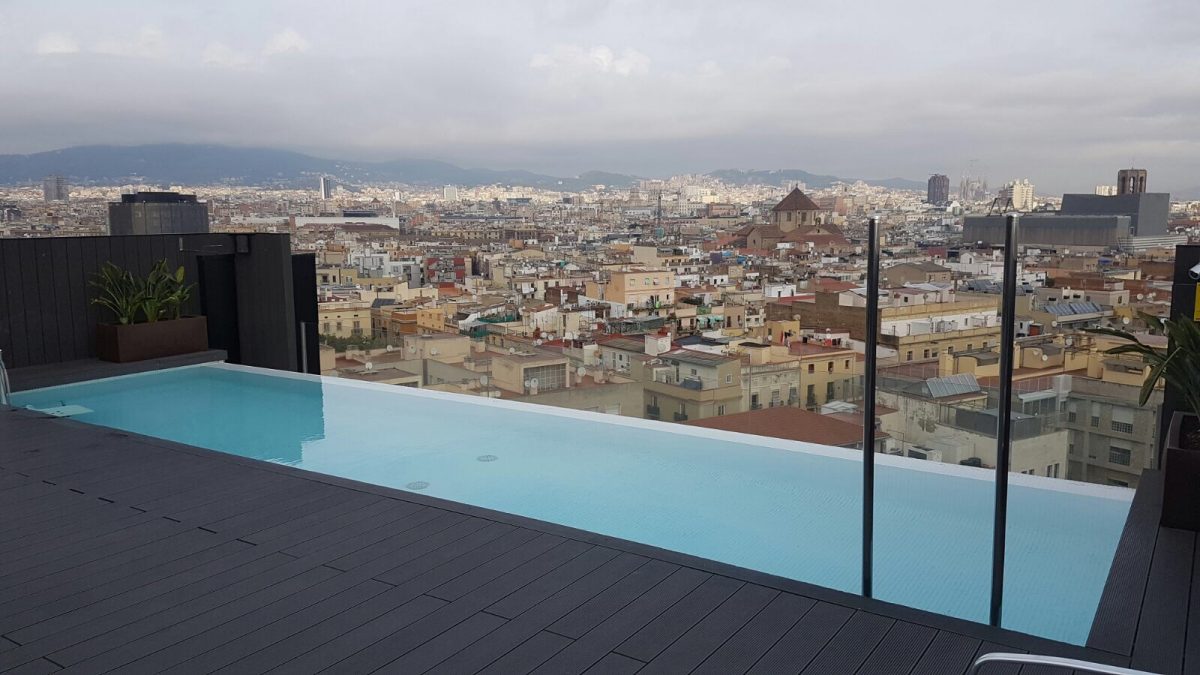 piscinas hotel barcelona